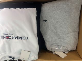 Sudaderas Tommy Hilfiger y Lacoste XL unidad 15€