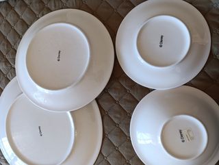 Set 4 Piatti Ceramica Disney Topolino & Co.