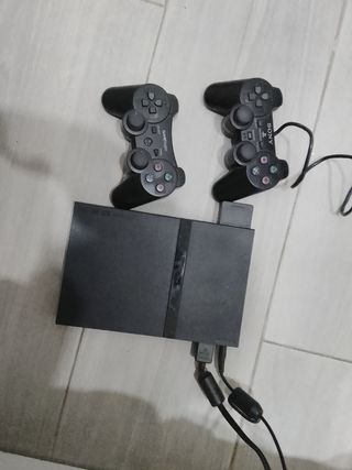 Consola Sony PS2 + 2 Mandos
