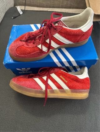 Adidas Gazelle rosse