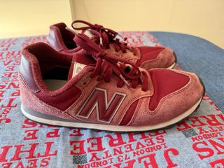 Deportivas New Balance 373 Marrón/Rojo