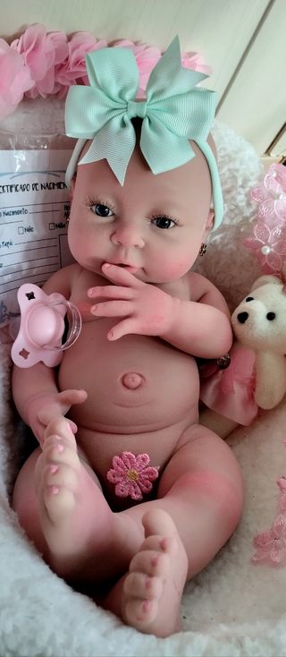 Bebé Reborn Silicona Completa