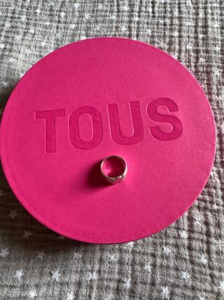 Anillo Tous plateado
