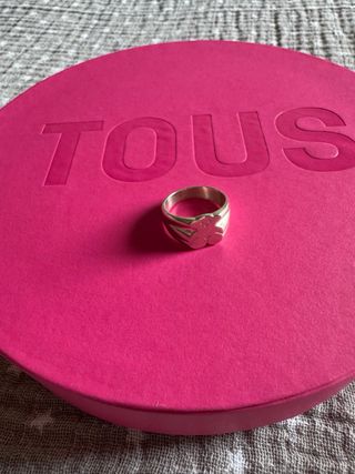 Anillo Tous plateado