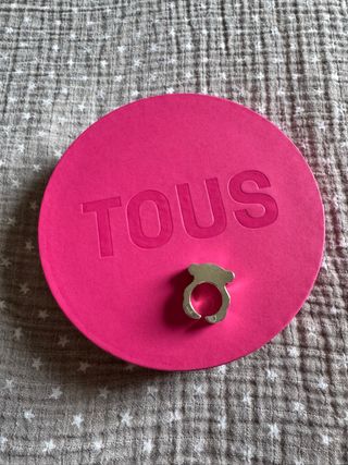 Anillo Tous Oso Plata Ajustable