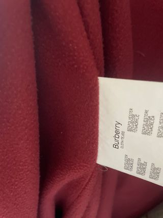 Gabardina Burberry Clásica.