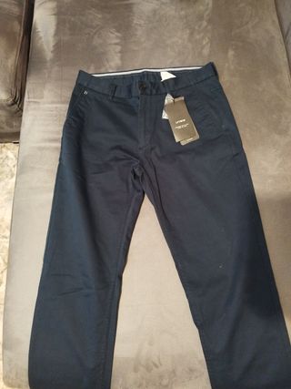 Pantalón chino azul talla 38