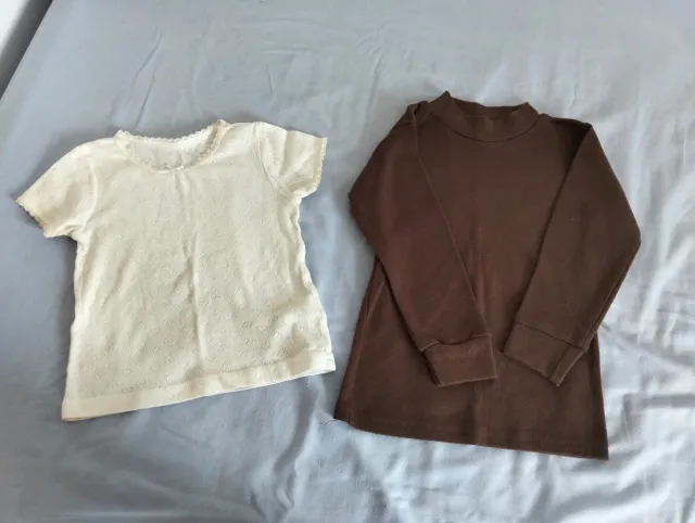 jersey cuello alto t. 4 y camiseta interior t. 3-4