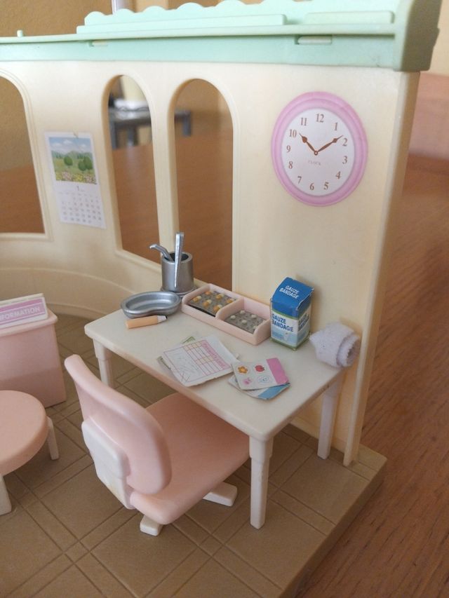 Clínica médica Sylvanian Families