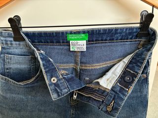 Bermudas vaqueras Benetton niños/adolescentes