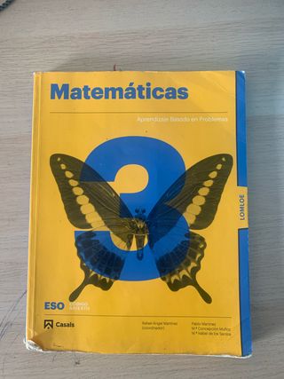 Matemáticas 3 ESO LOMLOE