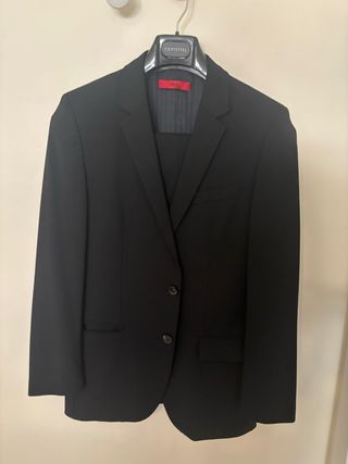 Traje Hugo Boss Negro Hombre