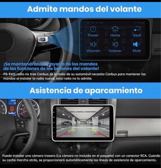 Pantalla Android 13 Carplay 2GB+32GB