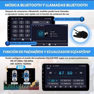 Pantalla Android 13 Carplay 2GB+32GB