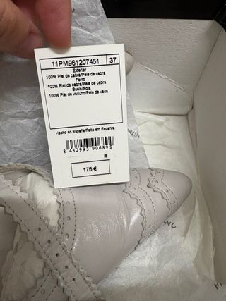 Zapatos Purificación García Blancos