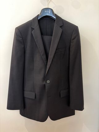 Traje Hugo Boss Gris Marengo Hombre