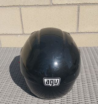 Casco Moto Negro AGV