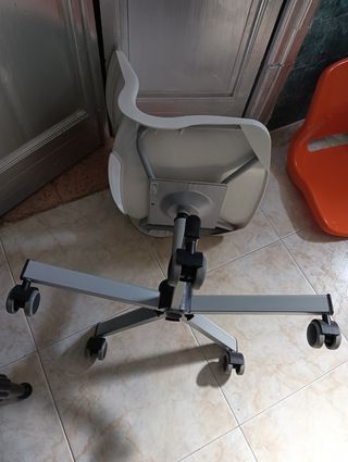Silla giratoria escritorio niños 2 en 1
