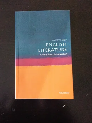 English Literature: A Very Short Introduction