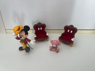 Mickey y muebles casa de muñecas Disney  hachette