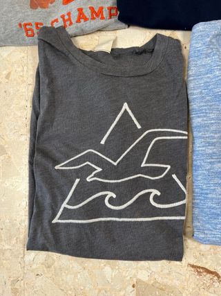 Lote 5 Camisetas Hollister Originales
