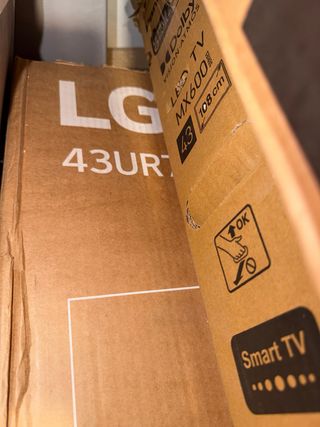 lote pantallas de televisión rotas nuevas