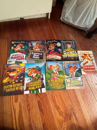 9 Libros Geronimo Stilton.Vendo por unidad también