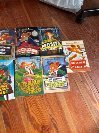 9 Libros Geronimo Stilton.Vendo por unidad también