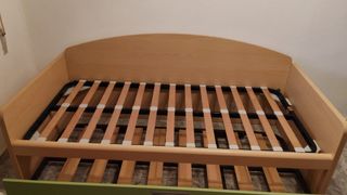 Cama nido madera y metal
