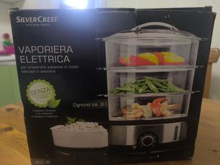 Vaporera Eléctrica SilverCrest 800W