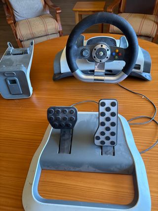 Volante e pedali Microsoft Xbox 360