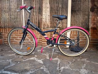 Bicicleta BTWIN 24 pulgadas Azul y Rosa