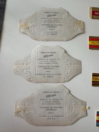 Vitolas de coleccionismo 11 ud