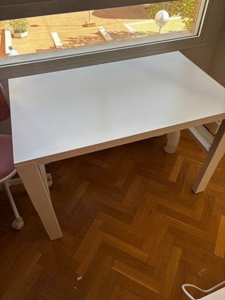 2 Escritorios IKEA PÅHL blanco 96x58 cm