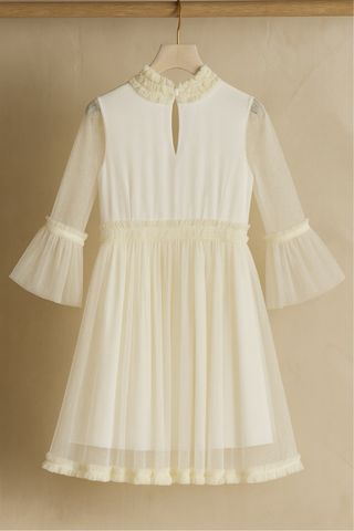 Vestido blanco boho Talla XS