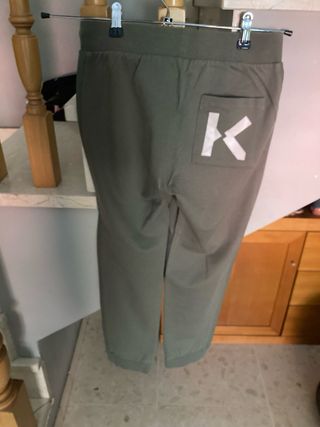 Pantalón Chandal Niño Kenzo Verde