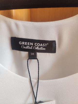 Blusa Green Coast Blanca Talla M