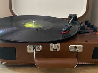 Custodia vintage per giradischi Voksun