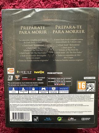 Dark Souls Trilogy PS4/PS5 Precintado