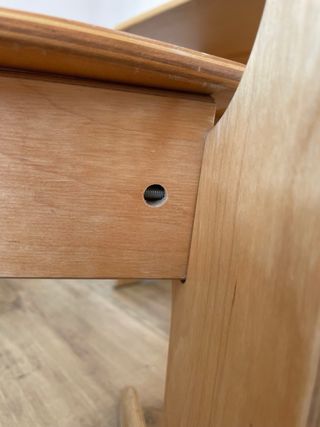 Escritorio y silla madera infantil