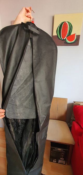 Vestido Negro Novia/Graduación
