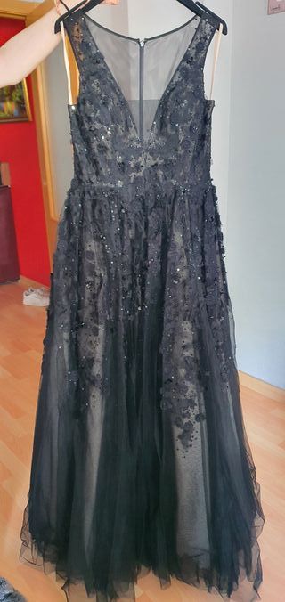 Vestido Negro Novia/Graduación
