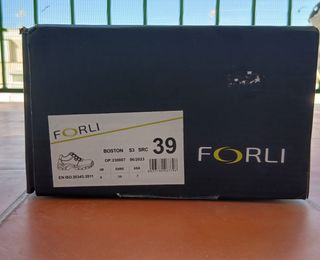 Zapatos Seguridad Unisex Talla 39
