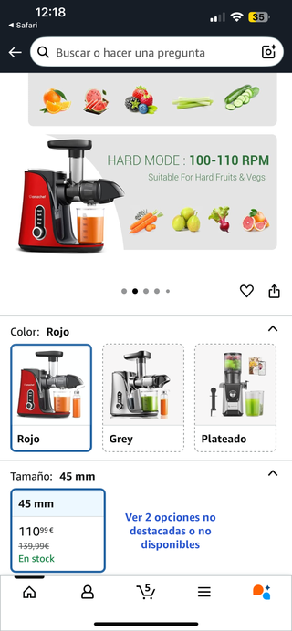 Licuadora Prensado en Frío Pamzchef