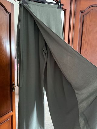 Pantalón Falda Verde