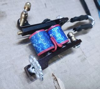 Kit Macchina Tatuaggio Bobine Pedale Alimentatore