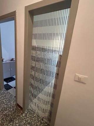 Tenda per porta a cordicelle in legno