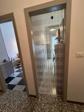 Tenda per porta a cordicelle in legno