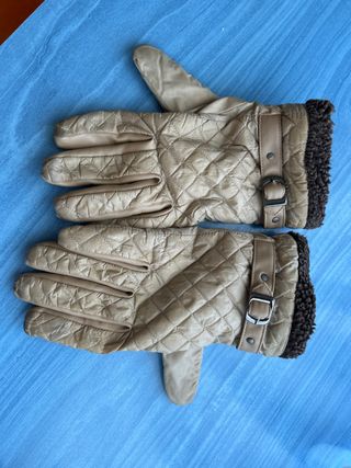 Guantes acolchados con forro de pelo