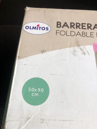 Barrera Cama Plegable Olmitos 50x90 cm